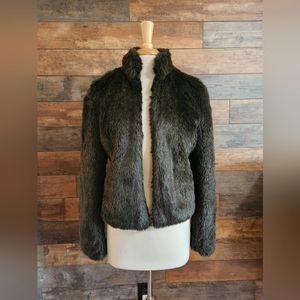 Armani Exhange Faux Fur Coat